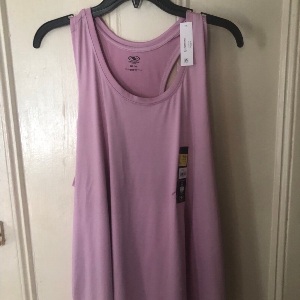 Athletic works Lavender Scoop Neck Racerback Tank 5 TANKS YOU GET 5.